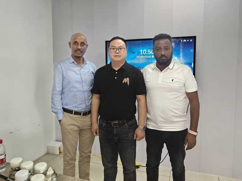 Warmly Welcome Customers from Africa